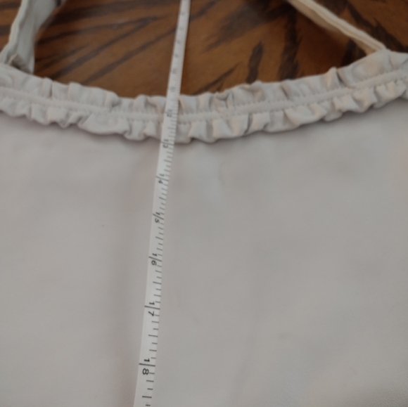 Marco Buggiani Shoulder Bag Leather Ruched Detail Italian White Small - Picture 10 of 12